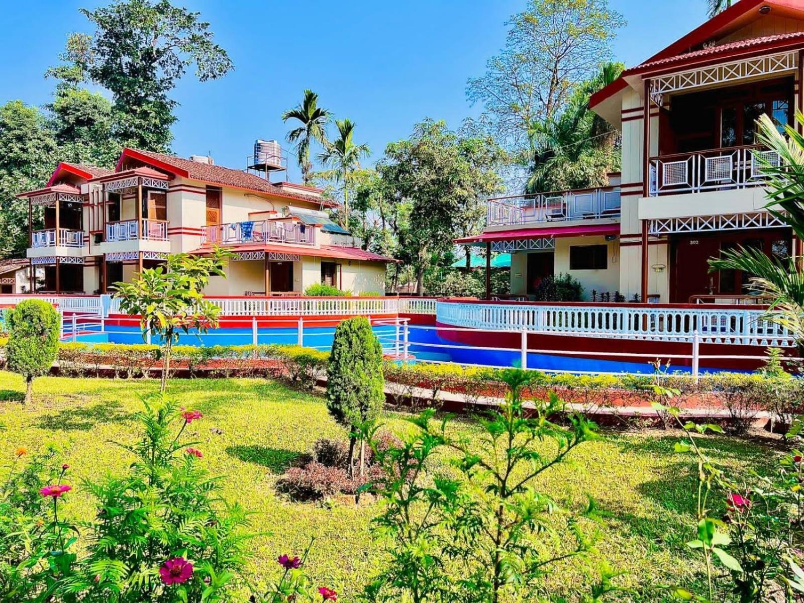 Hotel Hermitage Sauraha Exterior foto