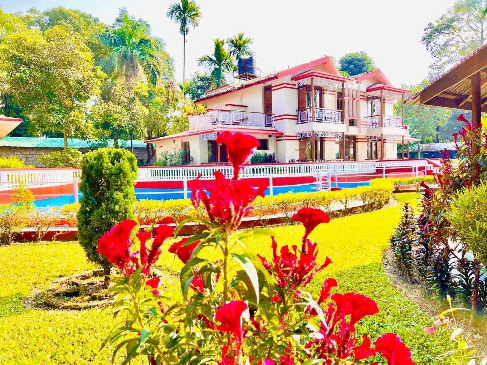 Hotel Hermitage Sauraha Exterior foto
