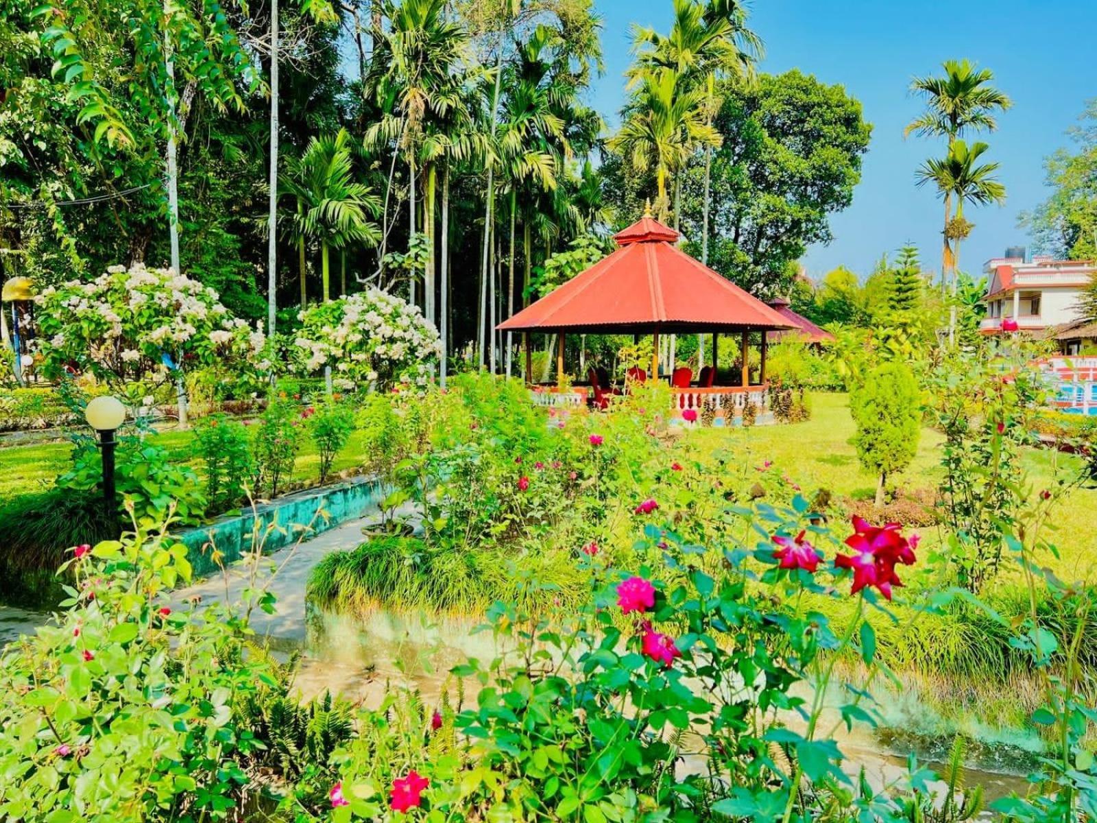 Hotel Hermitage Sauraha Exterior foto