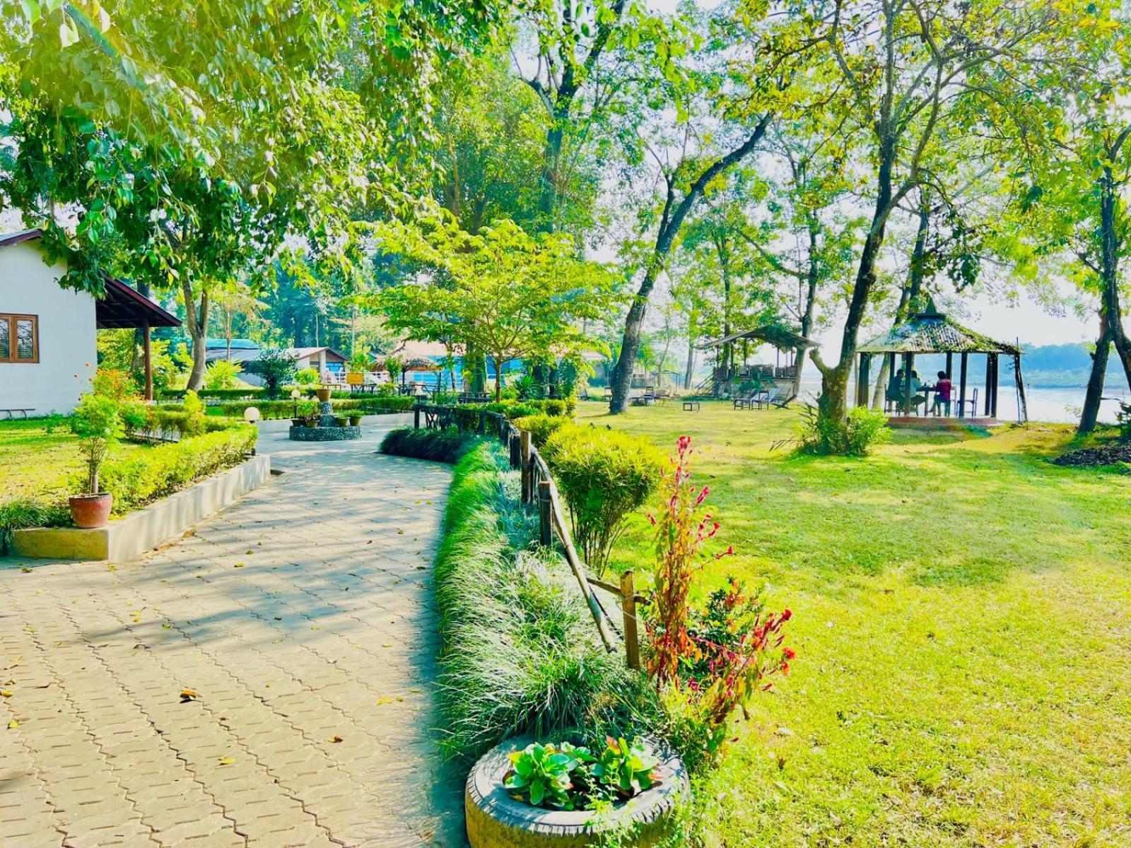 Hotel Hermitage Sauraha Exterior foto