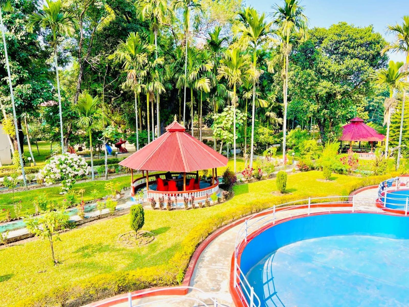 Hotel Hermitage Sauraha Exterior foto